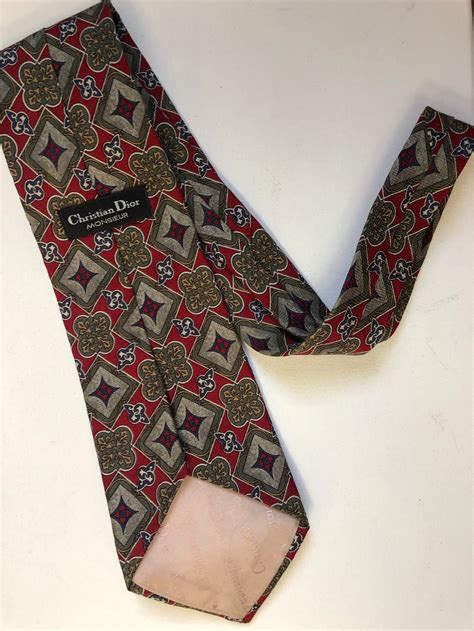 vintage christian dior tie.